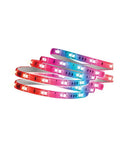 Smart LED Tape Strips 16 Ft RGBW Dimmable WiFi Light No Hub Required 100 Watt Equivalent Voice Control Colorful coil