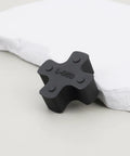8 Piece Set L050 Solid Jaw Coupling With NBR Rubber Spider Insert 27.2x11.2mm For Pumps Fans Motors Vibration Absorption Wear Resistant Anti Aging Durable Industrial Grade black L050 rubber insert