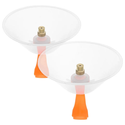 Transparent Windproof Spray Nozzles With Drift Guard For Agricultural Electric Sprayers Garden Hose And Backpack Sprayer Accessories