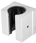 Open Aluminum Linear Bearing Block For 30mm SBR30UU, slick high-speed linear motion slider with oxidation-treated aluminum and ball bearings
