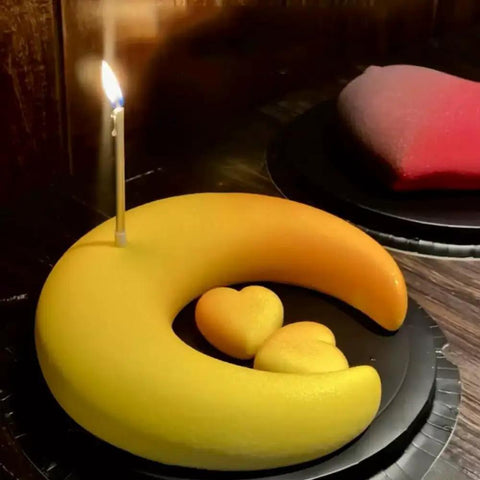 Crescent Moon Shape Silicone Cake Pan For All You Bakers Who Love Mousse Cakes Bread And Pizza Baking Mold Flexible