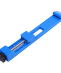 Zjchao Adjustable Circular Saw Milling Positioning Clamp With 145 To 207 Mm Locking Range and AbS lightweight base, blue color for precision woodworking.