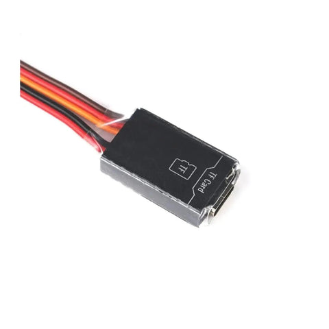 Telemetry Adapter Module For I-BUS2 Flight Controllers, DC3.5-9V Power, compact black module with multicolor wires visible