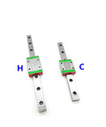 Dual MGN Linear Rail System With Carriage For CNC And 3D Printer Pro DIY Projects MGN7 9 12 15 Series From 100Mm To 1000Mm