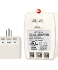 24VAC 40VA Plug In Doorbell And Thermostat Transformer Wall Mount Power Supply with screw terminals and power indicator