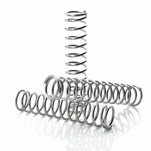 150Pcs Compression Springs Set 304 Stainless Steel Small Coil Springs 0.3mm Wire Diameter, 4mm Outer Diameter, 25mm Length, Rust Resistant