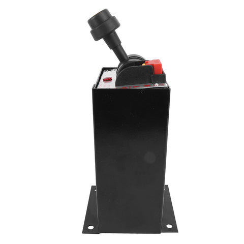 Beefed Up Dump Truck PTO Control Valve Kit With 6 Hole 4 Gear Slow Down Tipper Switch, High Strength Hydraulic System Control, Complete PTO Switch Kit With Installation Box, Air Line And Fittings For Reliable Dump Bed Operation