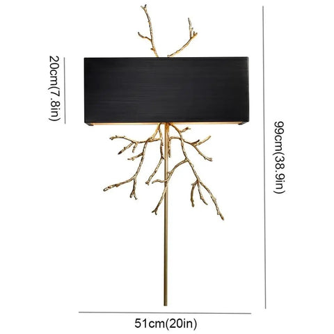 Modern Copper Wall Sconce Featuring Brushed Stainless Steel Shade For Bedrooms Hallways And Living Rooms A Hella Stylish Straight Upgrade That Brings Major Ambiance And Keeps Your Setup Looking Fire. Wall sconce with branch design, 99cm height.