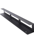Rock Solid Wall Mounted Trigger Bottle Holder Rack For Garage Workspace And Mobile Detailing Cart With Heavy Gauge Coated Steel Frame side view