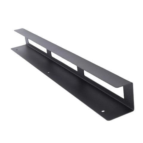Rock Solid Wall Mounted Trigger Bottle Holder Rack For Garage Workspace And Mobile Detailing Cart With Heavy Gauge Coated Steel Frame side view