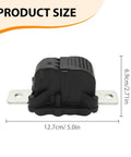 Straight Up Badass High Voltage Battery Disconnect Pyro Fuse Fits Tesla Model 3 And Model Y 2017 To 2023 side view with dimensions 12.7cm x 6.9cm.