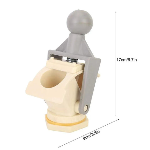 Durable Plastic Honey Gate Valve Beekeeping Tap For Honey Extractor Equipment with food-grade, corrosion-resistant build