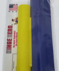 Door Hinge Lubrication Tool 2 Pack No Mess Easy To Use Squeak Free Hinges Patented Design in yellow and blue, packaged