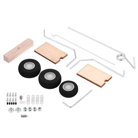 Durable Aircraft Wheel Kit With Lightweight Design And Dope Look For DIY Fixed Wing RC Planes Beginner Friendly Landing Gear