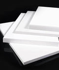PTFE Teflon Sheet 250x250mm 2mm Thick for crafting and high-temp use, smooth nonstick surface, heat resistant up to 280°C.