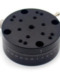 Ultra-Precise Rotary Fine Adjustment Stage With Slick Knob Feed For Vision Coupling, Optical Alignment And Micro-Displacement Control, REG60