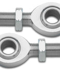 Heavy Duty Left Hand Thread Heim Joint For UTV ATV Steering Linkage 5/8 Bore 5/8 18 Pitch steel body with nut and threads.
