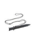 Delta Dart Neck Sheath With Secure Ex Bead Chain Lanyard Tek Lok Compatible Replacement Sheath For Delta Dart Knife Black Finish Compact