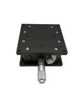 90 By 90 Mm Lifting Table With Manual Fine Adjustment and Platform Beam, showing precision knobs and smooth displacement guides