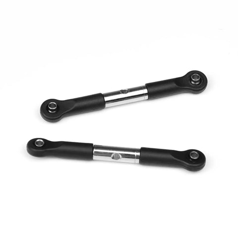Drag Link Connecting Rod For One Tenth Scale RC Cars Two Pack C12028 Fits X08 X07 X07W X15W Brushless High Speed RC Trucks Upgrade Accessory Durable Metal Construction Easy Install Replacement Part