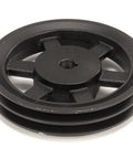 OEM Replacement Pulley 2AK74 X 3/4 For Commercial Frozen Dessert Equipment, showing top view of heavy duty metal design