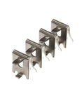 4 Pack Replacement Shelf Clips For Kitchen Cabinets And Appliances No Fuss Install Rack Clip Kit For Fridge And Pantry Shelves