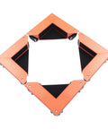 Heavy Duty Furniture Dolly Set Of 4 For Moving Appliances And Heavy Gear With Triangular Steel Frame And Smooth Polyurethane Wheels