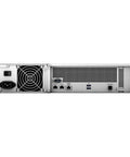 Plug And Play Enterprise Beast With Ryzen Processor And 32 Gb Ecc Ram Delivering 96 Tb Storage Plus Fast Ethernet Ports rear view with ports.