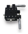 Motorized Rotary Positioning Stage With XY60 L36 Cross Roller Guide Slide Table And Fine Adjustment Frame for precise tasks