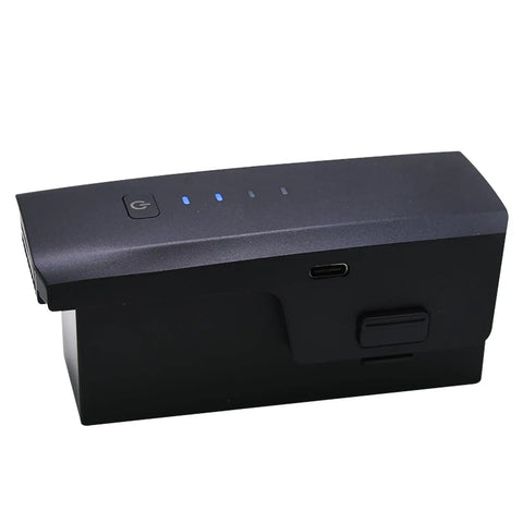 11.1V 3500mAh 38.85Wh LiPo Battery for SJRC F22S Pro 4K RC Drone, black, indicator lights visible
