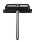 Black Door Closer For Gate And Outdoor Use Surface Mounted Spring Loaded Adjustable Closer with Heavy Duty Weatherproof Construction