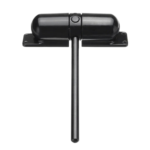 Black Door Closer For Gate And Outdoor Use Surface Mounted Spring Loaded Adjustable Closer with Heavy Duty Weatherproof Construction