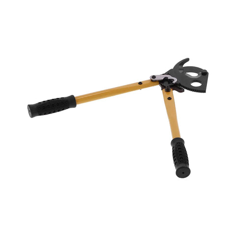 LK 760L Heavy Duty Manual Wire Cutter With Ergonomic PC Handle, Cuts Up To 500mm Aluminum Stranded Cables And 45 Pound Steel Blade For Tough Jobs Around The House.
