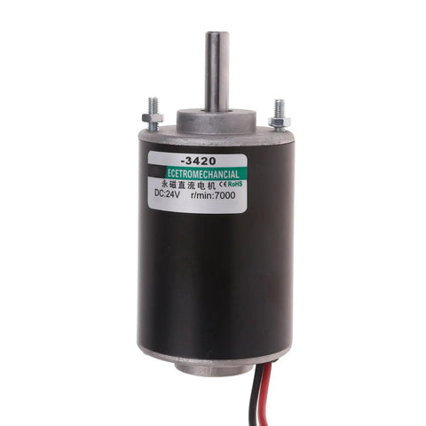 Industrial Grade 30W High Speed Permanent Magnet Motor With Reversible CWCCW Gear For Diy Candy Floss Machines And Small Cutting Tables
