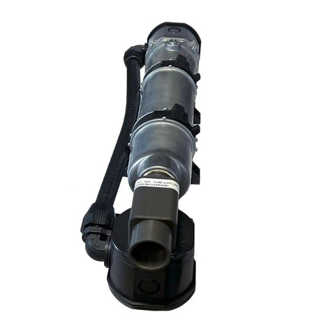 Engine Heater CB125408-200 Thermostatted Weather-Tight Coolant Preheater for diesel and gas engines, front view.