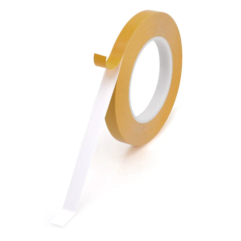 Double Sided Woodworking Tape For Router Templates And CNC Projects, Heavy Duty Adhesive, Half Inch By 82 Feet roll displayed