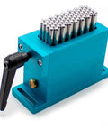 Heavy Duty CNC Flexible Claw Clamp Workholding Fixture With Universal Adjustable Gripper For Laser Marking Machines 67 Stainless Pins SUS 304 Aluminum Base Blue Finish