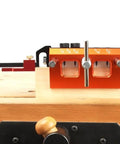 Patented Self Centering Dowel Jig Kit For Woodworking, Pro Grade Drilling Guide With 1/4, 5/16, 3/8, 7/16 And 1/2 Inch Bushings