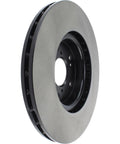 Centric Premium high-carbon front brake rotor, 125.40062, for Acura, black center hub.