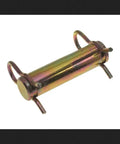 Steel Hydraulic Cylinder Pins 1 Inch Diameter And Three And One Eighth Inches Length Yellow Zinc Plated Set Of Two Built To Last Heavy Duty Pins