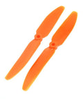 Orange EP 5030 RC Airplane Propellers With Locating Rings Two Pack 5 Inch Total Length Propeller 3 Inch Pitch 6.35mm Shaft Plastic