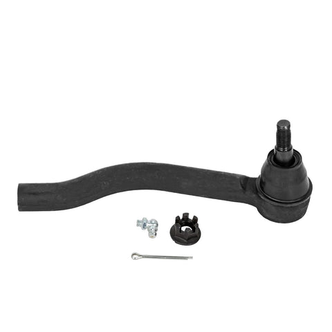 Front Wheel Bearing Hub Kit With Outer Tie Rod Ends For Infiniti JX35 QX60 Murano Pathfinder Replacement Includes 2 Front Hubs And 2 Outer Tie Rod Links 5 Lug Encoder ABS 4 Bolt Flange Ready To Roll - Outer Tie Rod View