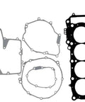 Top Shelf Performance Engine Gasket Seal Kit For Yamaha R6 And YZF R6 2006 Through 2024 Cyl Head Crankcase Cover Set components layout