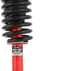Upgrade Your Badass Truck With Heavy Duty Leveling Assembly Featuring Extended Body Strut And Load Bearing Spring Mount For Chevy Gmc Easy Swap Suspension Performance Boost - black coil spring and red shock.