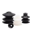 High Quality Single Pneumatic Vacuum Sucker With Three Layer PCG Rubber Nozzle For Industrial Manipulators And Auto Parts Handling. Multiple sizes of rubber nozzles.
