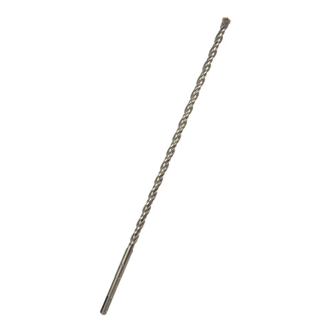 SDS Plus rotary hammer drill bit, 1/2 in diameter x 18 in, carbide tipped, Amazon brand, angled side view