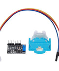 Pro Grade Wastewater Turbidity Sensor For On Site Water Quality Monitoring Easy To Use Turbidity Module With Real Time Detection Industrial Grade Accuracy Early Warning For Environmental Control And Process Safety, blue sensor module with cable