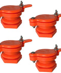 4 Pack Honey Gate Valve For Extractor, Durable Nylon Beekeeping Tap, Leakproof And Easy Install, Food Grade Material