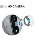 Peephole Doorbell Camera With 1080P HD Video, Dope Night Vision, Motion Detection, WiFi, Two Way Talk, Cloud Storage