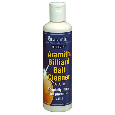 Pool Ball Cleaner And Towel Kit For A Showroom Shine, Quick Revitalizer For Older Balls, Microfiber Cloth Included For A Pristine Finish, Great For Home Or Pro Shop Use. White bottle, billiard ball cleaner for phenolic balls.